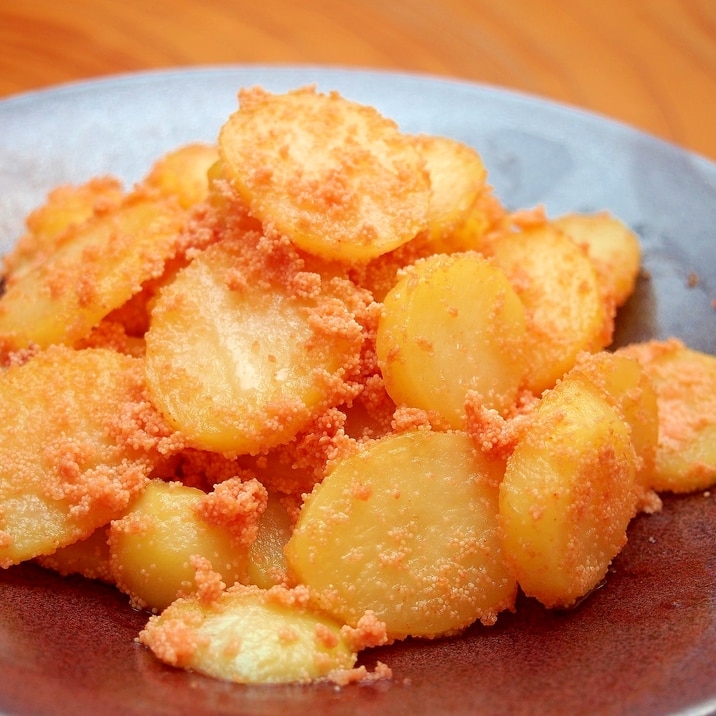 簡単おつまみ じゃがいもの明太子バター炒め レシピ 作り方 By 鶏のから揚げ 楽天レシピ
